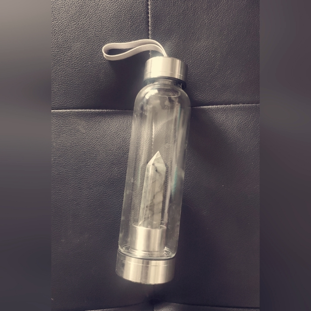 Crystal Glass Waterbottle